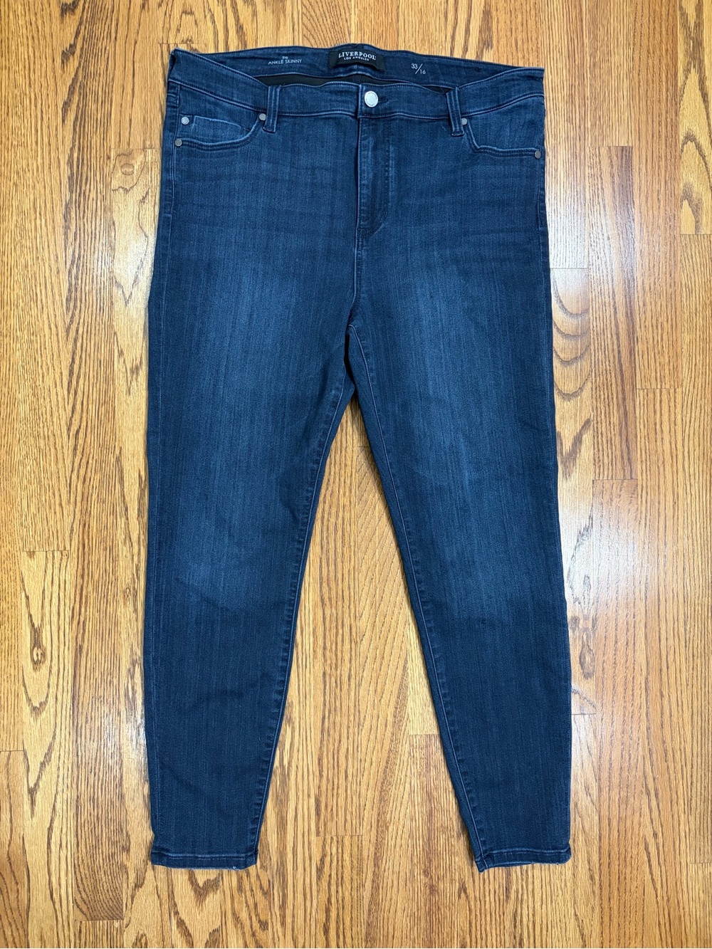 Liverpool Ankle Skinny Westport Wash Jeans (16/33)